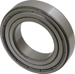 SKF - 35mm Bore Diam, 62mm OD, Double Shield Deep Groove Radial Ball Bearing - 14mm Wide, 1 Row, Round Bore, 10,200 Nm Static Capacity, 16,800 Nm Dynamic Capacity - USA Tool & Supply