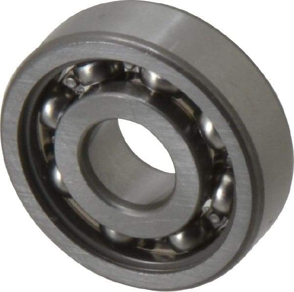 SKF - 10mm Bore Diam, 30mm OD, Open Deep Groove Radial Ball Bearing - 9mm Wide, 1 Row, Round Bore, 2,360 Nm Static Capacity, 5,400 Nm Dynamic Capacity - USA Tool & Supply