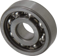 SKF - 10mm Bore Diam, 30mm OD, Open Deep Groove Radial Ball Bearing - 9mm Wide, 1 Row, Round Bore, 2,360 Nm Static Capacity, 5,400 Nm Dynamic Capacity - USA Tool & Supply