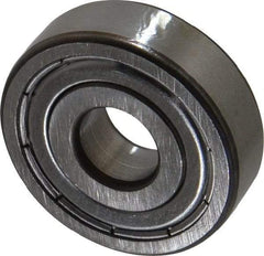 SKF - 10mm Bore Diam, 30mm OD, Double Shield Deep Groove Radial Ball Bearing - 9mm Wide, 1 Row, Round Bore, 2,360 Nm Static Capacity, 5,400 Nm Dynamic Capacity - USA Tool & Supply