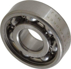 SKF - 12mm Bore Diam, 32mm OD, Open Deep Groove Radial Ball Bearing - 10mm Wide, 1 Row, Round Bore, 3,100 Nm Static Capacity, 7,280 Nm Dynamic Capacity - USA Tool & Supply