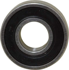 SKF - 17mm Bore Diam, 40mm OD, Double Seal Deep Groove Radial Ball Bearing - 12mm Wide, 1 Row, Round Bore, 4,750 Nm Static Capacity, 9,950 Nm Dynamic Capacity - USA Tool & Supply
