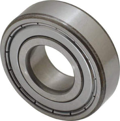 SKF - 20mm Bore Diam, 47mm OD, Double Shield Deep Groove Radial Ball Bearing - 14mm Wide, 1 Row, Round Bore, 6,550 Nm Static Capacity, 13,500 Nm Dynamic Capacity - USA Tool & Supply