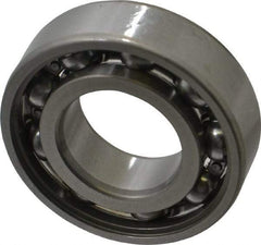 SKF - 25mm Bore Diam, 52mm OD, Open Deep Groove Radial Ball Bearing - 15mm Wide, 1 Row, Round Bore, 7,800 Nm Static Capacity, 14,800 Nm Dynamic Capacity - USA Tool & Supply