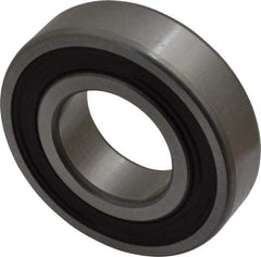 SKF - 30mm Bore Diam, 62mm OD, Double Seal Deep Groove Radial Ball Bearing - 16mm Wide, 1 Row, Round Bore, 11,200 Nm Static Capacity, 20,300 Nm Dynamic Capacity - USA Tool & Supply