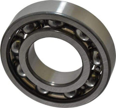 SKF - 35mm Bore Diam, 72mm OD, Open Deep Groove Radial Ball Bearing - 17mm Wide, 1 Row, Round Bore, 15,300 Nm Static Capacity, 27,000 Nm Dynamic Capacity - USA Tool & Supply