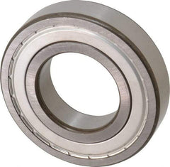 SKF - 40mm Bore Diam, 80mm OD, Double Shield Deep Groove Radial Ball Bearing - 18mm Wide, 1 Row, Round Bore, 19,000 Nm Static Capacity, 32,500 Nm Dynamic Capacity - USA Tool & Supply