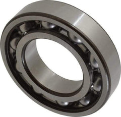 SKF - 45mm Bore Diam, 85mm OD, Open Deep Groove Radial Ball Bearing - 19mm Wide, 1 Row, Round Bore, 21,600 Nm Static Capacity, 35,100 Nm Dynamic Capacity - USA Tool & Supply