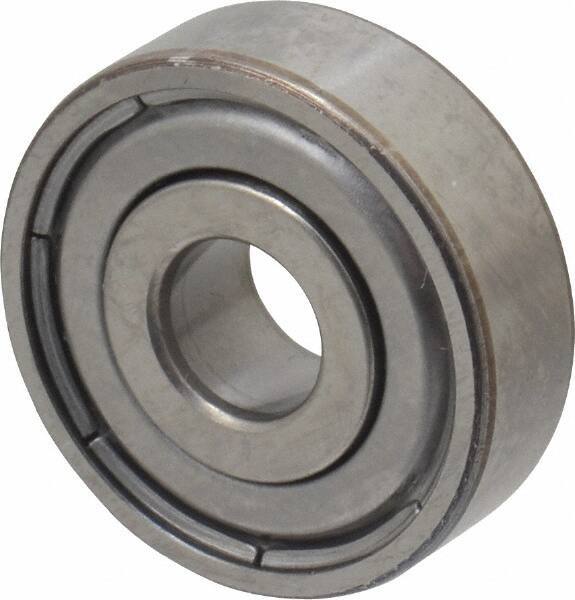 SKF - 7mm Bore Diam, 22mm OD, Double Shield Deep Groove Radial Ball Bearing - 7mm Wide, 1 Row, Round Bore, 1,370 Nm Static Capacity, 3,450 Nm Dynamic Capacity - USA Tool & Supply