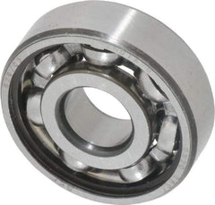 SKF - 9mm Bore Diam, 26mm OD, Open Deep Groove Radial Ball Bearing - 8mm Wide, 1 Row, Round Bore, 1,960 Nm Static Capacity, 4,750 Nm Dynamic Capacity - USA Tool & Supply