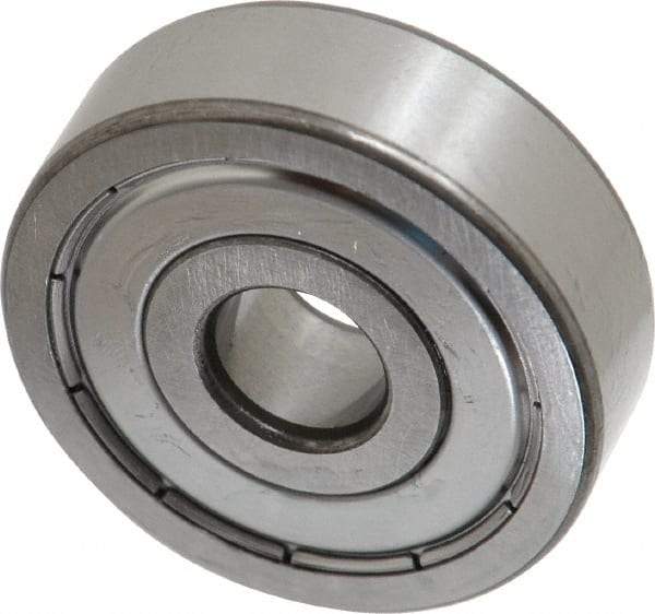 SKF - 10mm Bore Diam, 35mm OD, Double Shield Deep Groove Radial Ball Bearing - 11mm Wide, 1 Row, Round Bore, 3,400 Nm Static Capacity, 8,520 Nm Dynamic Capacity - USA Tool & Supply