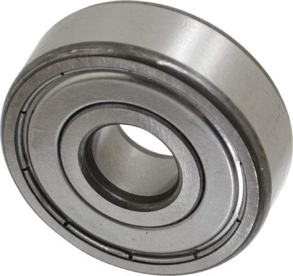 SKF - 12mm Bore Diam, 37mm OD, Double Shield Deep Groove Radial Ball Bearing - 12mm Wide, 1 Row, Round Bore, 4,150 Nm Static Capacity, 10,100 Nm Dynamic Capacity - USA Tool & Supply