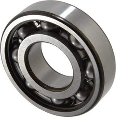 SKF - 35mm Bore Diam, 80mm OD, Open Deep Groove Radial Ball Bearing - 21mm Wide, 1 Row, Round Bore, 19,000 Nm Static Capacity, 35,100 Nm Dynamic Capacity - USA Tool & Supply