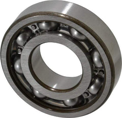 SKF - 40mm Bore Diam, 90mm OD, Open Deep Groove Radial Ball Bearing - 23mm Wide, 1 Row, Round Bore, 24,000 Nm Static Capacity, 42,300 Nm Dynamic Capacity - USA Tool & Supply