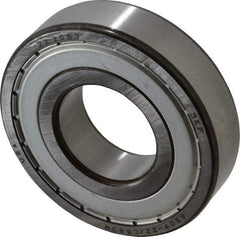 SKF - 45mm Bore Diam, 100mm OD, Double Shield Deep Groove Radial Ball Bearing - 25mm Wide, 1 Row, Round Bore, 31,500 Nm Static Capacity, 55,300 Nm Dynamic Capacity - USA Tool & Supply