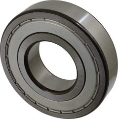SKF - 50mm Bore Diam, 110mm OD, Double Shield Deep Groove Radial Ball Bearing - 27mm Wide, 1 Row, Round Bore, 38,000 Nm Static Capacity, 65,000 Nm Dynamic Capacity - USA Tool & Supply