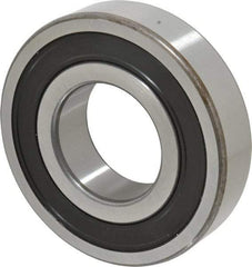 SKF - 55mm Bore Diam, 120mm OD, Double Seal Deep Groove Radial Ball Bearing - 29mm Wide, 1 Row, Round Bore, 45,000 Nm Static Capacity, 74,100 Nm Dynamic Capacity - USA Tool & Supply