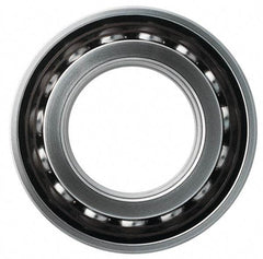 SKF - 45mm Bore Diam, 85mm OD, Open Angular Contact Radial Ball Bearing - 19mm Wide, 1 Row, Round Bore, 26,000 Lb Static Capacity, 38,000 Lb Dynamic Capacity - USA Tool & Supply