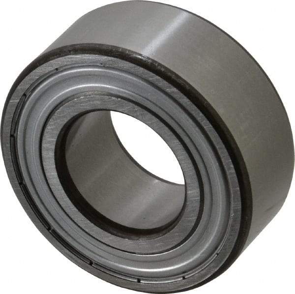 SKF - 25mm Bore Diam, 52mm OD, Double Shield Angular Contact Radial Ball Bearing - 20.6mm Wide, 2 Rows, Round Bore, 14,300 Lb Static Capacity, 20,800 Lb Dynamic Capacity - USA Tool & Supply