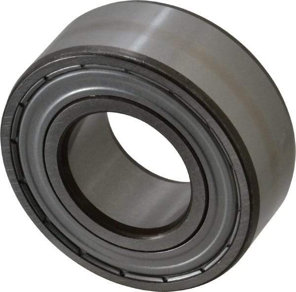 SKF - 30mm Bore Diam, 62mm OD, Double Shield Angular Contact Radial Ball Bearing - 23.8mm Wide, 2 Rows, Round Bore, 20,800 Lb Static Capacity, 28,600 Lb Dynamic Capacity - USA Tool & Supply