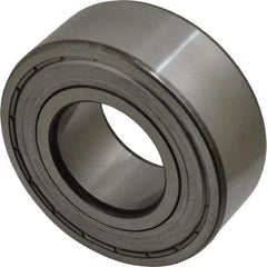 SKF - 35mm Bore Diam, 72mm OD, Double Shield Angular Contact Radial Ball Bearing - 27mm Wide, 2 Rows, Round Bore, 27,500 Lb Static Capacity, 37,700 Lb Dynamic Capacity - USA Tool & Supply