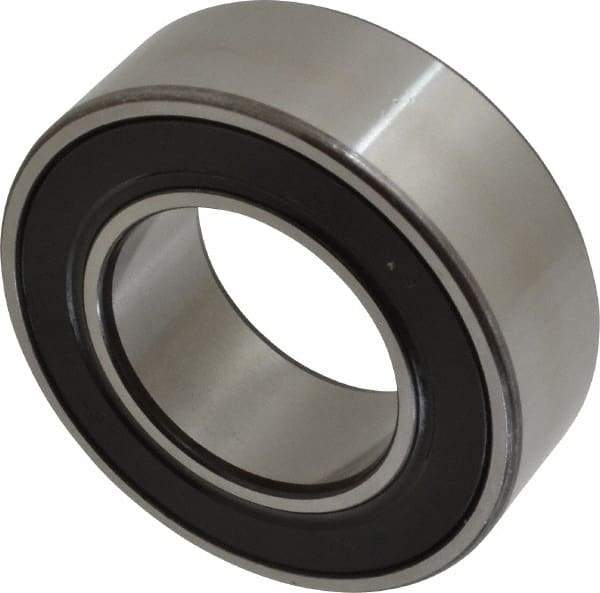 SKF - 50mm Bore Diam, 90mm OD, Double Seal Angular Contact Radial Ball Bearing - 30.2mm Wide, 2 Rows, Round Bore, 39,000 Lb Static Capacity, 48,800 Lb Dynamic Capacity - USA Tool & Supply