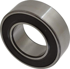 SKF - 50mm Bore Diam, 90mm OD, Double Seal Angular Contact Radial Ball Bearing - 30.2mm Wide, 2 Rows, Round Bore, 39,000 Lb Static Capacity, 48,800 Lb Dynamic Capacity - USA Tool & Supply