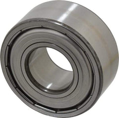 SKF - 35mm Bore Diam, 80mm OD, Double Shield Angular Contact Radial Ball Bearing - 34.9mm Wide, 2 Rows, Round Bore, 35,500 Lb Static Capacity, 49,400 Lb Dynamic Capacity - USA Tool & Supply