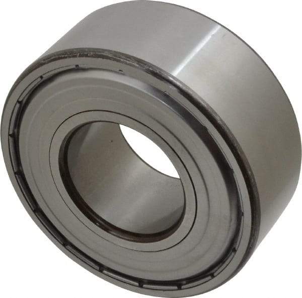 SKF - 50mm Bore Diam, 110mm OD, Double Shield Angular Contact Radial Ball Bearing - 44.4mm Wide, 2 Rows, Round Bore, 64,000 Lb Static Capacity, 85,200 Lb Dynamic Capacity - USA Tool & Supply