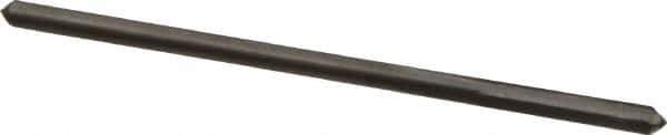 Hertel - 0.0865" Solid Carbide 4 Flute Chucking Reamer - Straight Flute, 0.0865" Straight Shank, 1/2" Flute Length, 2" OAL - USA Tool & Supply