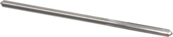 Hertel - 0.0933" Solid Carbide 4 Flute Chucking Reamer - Straight Flute, 0.0933" Straight Shank, 1/2" Flute Length, 2" OAL - USA Tool & Supply