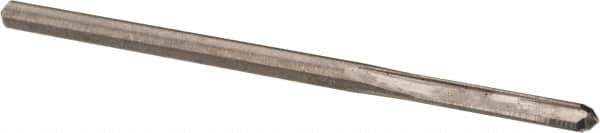 Hertel - 0.0945" Solid Carbide 4 Flute Chucking Reamer - Straight Flute, 0.0945" Straight Shank, 1/2" Flute Length, 2" OAL - USA Tool & Supply