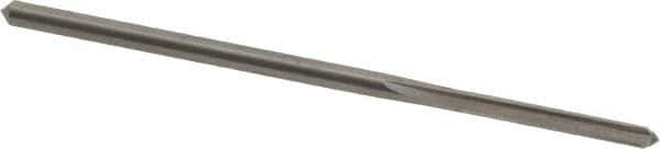 Hertel - 0.0975" Solid Carbide 4 Flute Chucking Reamer - Straight Flute, 0.0975" Straight Shank, 5/8" Flute Length, 2-1/4" OAL - USA Tool & Supply