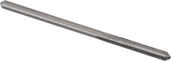 Hertel - 0.117" Solid Carbide 4 Flute Chucking Reamer - Straight Flute, 0.117" Straight Shank, 5/8" Flute Length, 2-1/4" OAL - USA Tool & Supply