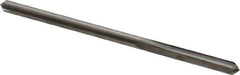 Hertel - 0.1195" Solid Carbide 4 Flute Chucking Reamer - Straight Flute, 0.1195" Straight Shank, 5/8" Flute Length, 2-1/4" OAL - USA Tool & Supply