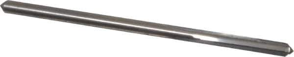 Hertel - 0.1295" Solid Carbide 4 Flute Chucking Reamer - Straight Flute, 0.1295" Straight Shank, 3/4" Flute Length, 2-1/2" OAL - USA Tool & Supply