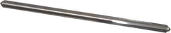 Hertel - 0.1295" Solid Carbide 4 Flute Chucking Reamer - Straight Flute, 0.1295" Straight Shank, 3/4" Flute Length, 2-1/2" OAL - USA Tool & Supply