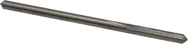 Hertel - 0.1315" Solid Carbide 4 Flute Chucking Reamer - Straight Flute, 0.1315" Straight Shank, 3/4" Flute Length, 2-1/2" OAL - USA Tool & Supply