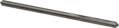 Hertel - 0.1315" Solid Carbide 4 Flute Chucking Reamer - Straight Flute, 0.1315" Straight Shank, 3/4" Flute Length, 2-1/2" OAL - USA Tool & Supply
