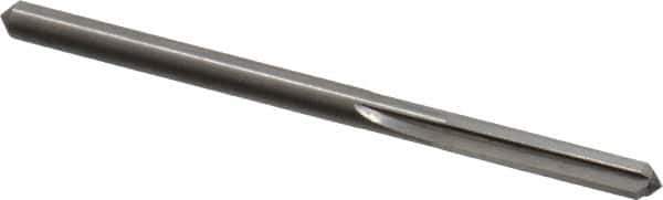 Hertel - 0.1545" Solid Carbide 4 Flute Chucking Reamer - Straight Flute, 0.1545" Straight Shank, 3/4" Flute Length, 2-1/2" OAL - USA Tool & Supply