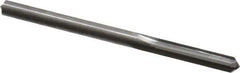 Hertel - 0.183" Solid Carbide 4 Flute Chucking Reamer - Straight Flute, 0.183" Straight Shank, 7/8" Flute Length, 2-3/4" OAL - USA Tool & Supply