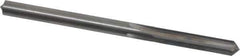 Hertel - 0.198" Solid Carbide 4 Flute Chucking Reamer - Straight Flute, 0.198" Straight Shank, 1" Flute Length, 3" OAL - USA Tool & Supply