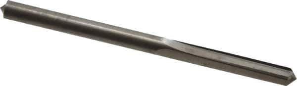 Hertel - 0.202" Solid Carbide 4 Flute Chucking Reamer - Straight Flute, 0.202" Straight Shank, 1" Flute Length, 3" OAL - USA Tool & Supply