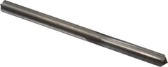 Hertel - 0.212" Solid Carbide 4 Flute Chucking Reamer - Straight Flute, 0.212" Straight Shank, 1" Flute Length, 3" OAL - USA Tool & Supply