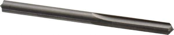 Hertel - 0.222" Solid Carbide 4 Flute Chucking Reamer - Straight Flute, 0.222" Straight Shank, 1" Flute Length, 3" OAL - USA Tool & Supply