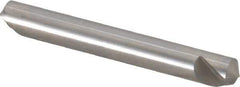 Hertel - 0.2365" Solid Carbide 4 Flute Chucking Reamer - Straight Flute, 0.2365" Straight Shank, 1" Flute Length, 3" OAL - USA Tool & Supply