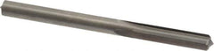 Hertel - 0.2375" Solid Carbide 4 Flute Chucking Reamer - Straight Flute, 0.2375" Straight Shank, 1" Flute Length, 3" OAL - USA Tool & Supply