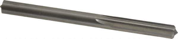 Hertel - 0.262" Solid Carbide 6 Flute Chucking Reamer - Straight Flute, 0.262" Straight Shank, 1-1/8" Flute Length, 3-1/4" OAL - USA Tool & Supply