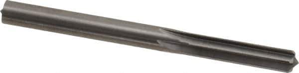 Hertel - 0.273" Solid Carbide 6 Flute Chucking Reamer - Straight Flute, 0.273" Straight Shank, 1-1/8" Flute Length, 3-1/4" OAL - USA Tool & Supply