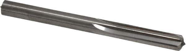 Hertel - 0.278" Solid Carbide 6 Flute Chucking Reamer - Straight Flute, 0.278" Straight Shank, 1-1/8" Flute Length, 3-1/4" OAL - USA Tool & Supply